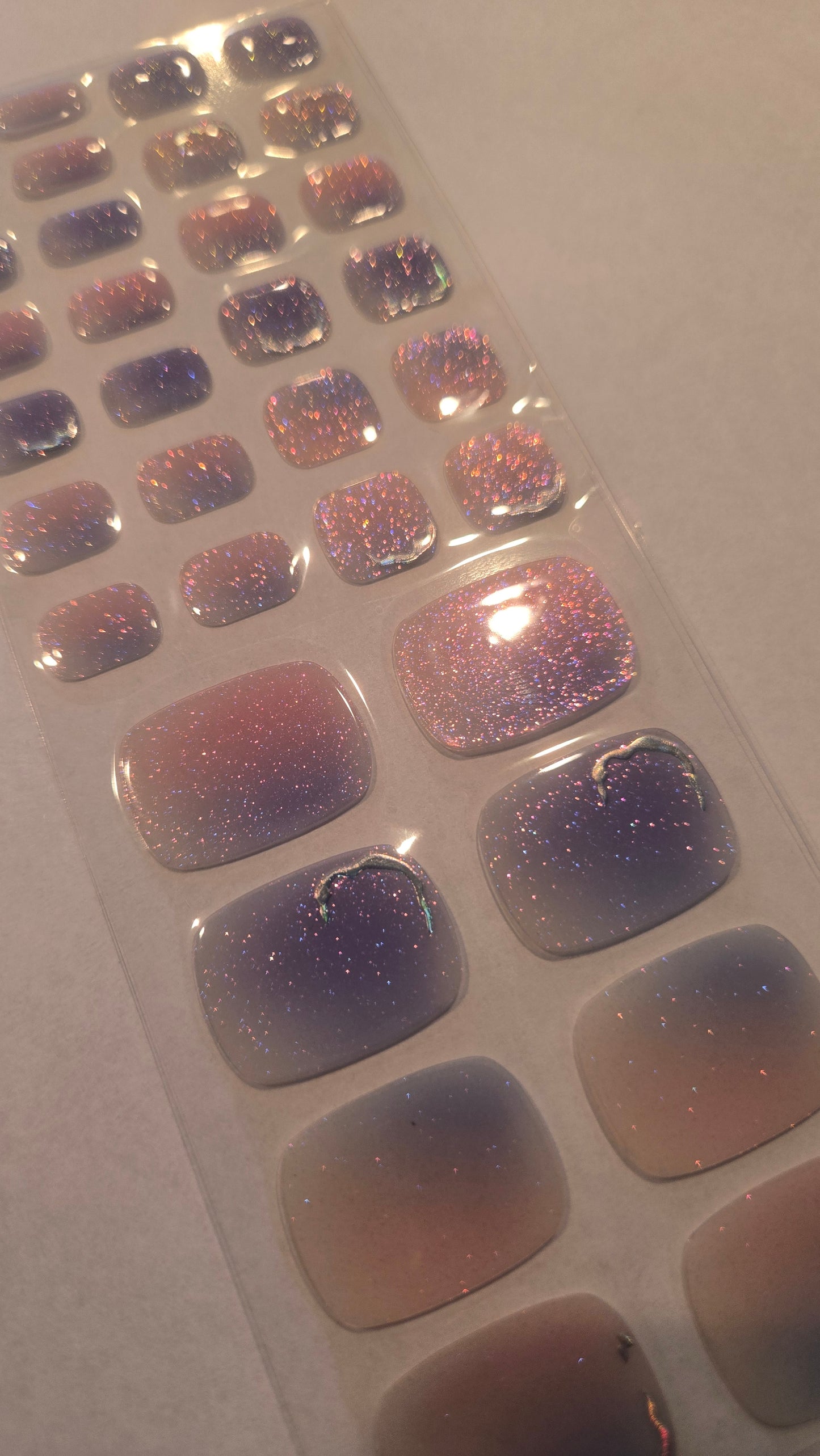 Fußfolien FF54 - Sky- UV Free & No Top Coat!