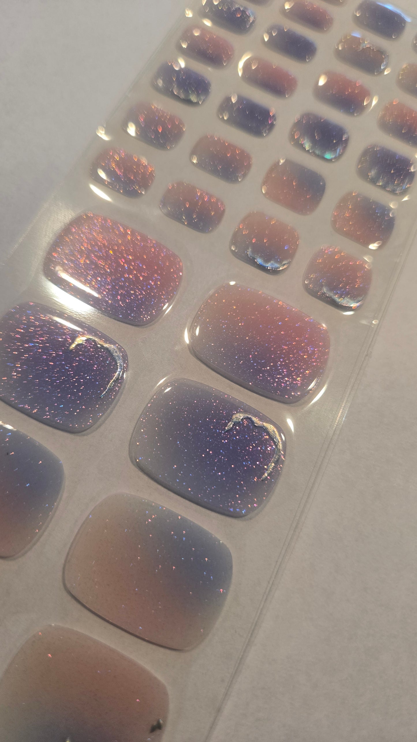 Fußfolien FF54 - Sky- UV Free & No Top Coat!