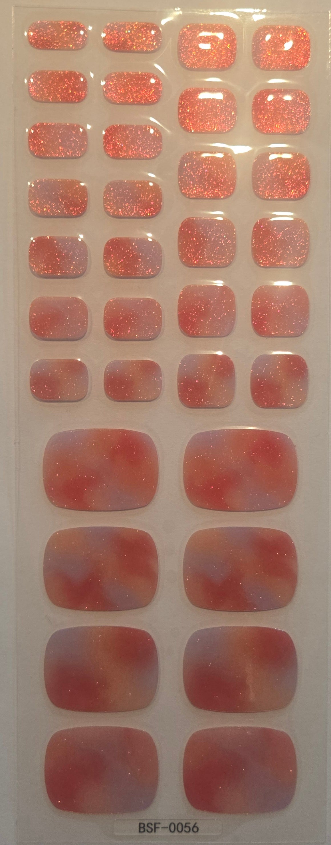 Fußfolien FF56 - Indra - UV Free & No Top Coat!