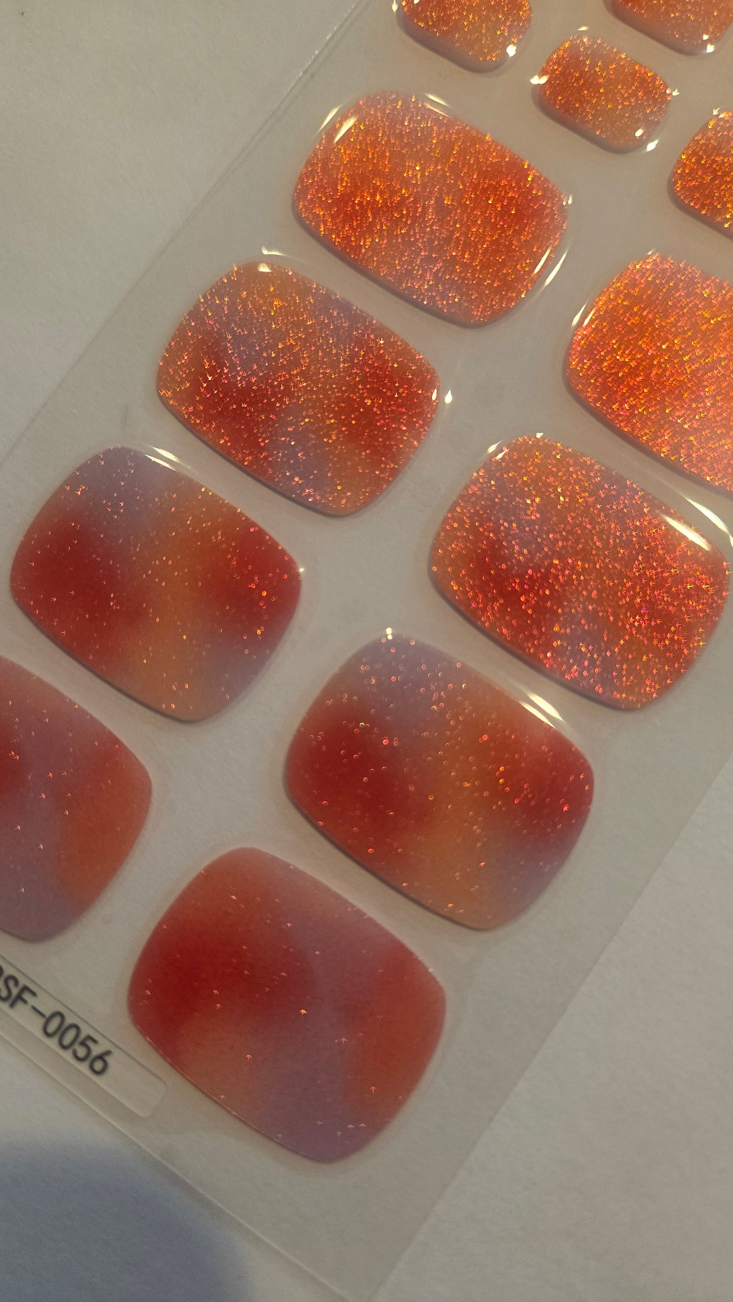 Fußfolien FF56 - Indra - UV Free & No Top Coat!