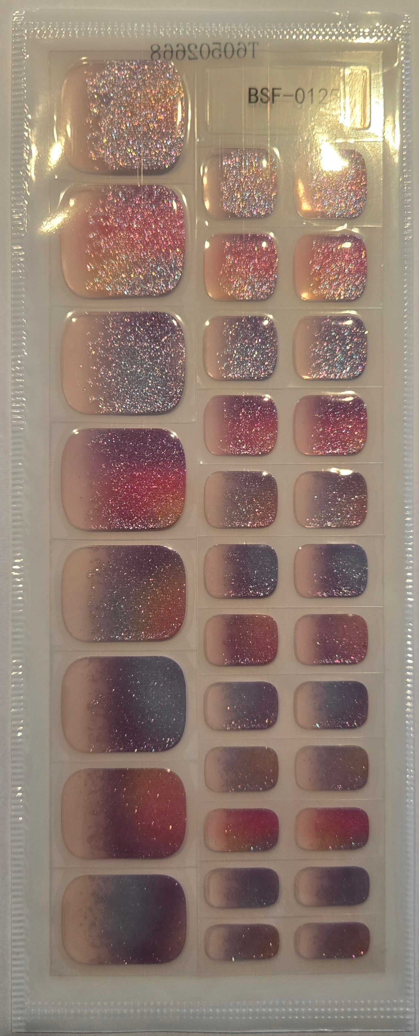 Fußfolien FF125 - Hubba - UV Free & No Top Coat!