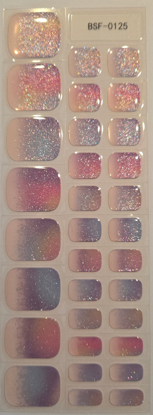 Fußfolien FF125 - Hubba - UV Free & No Top Coat!