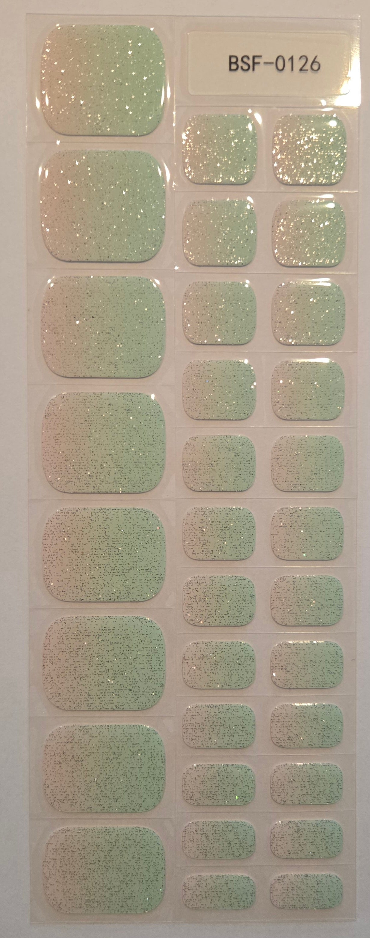 Fußfolien FF126 - Tahiti - UV Free & No Top Coat!