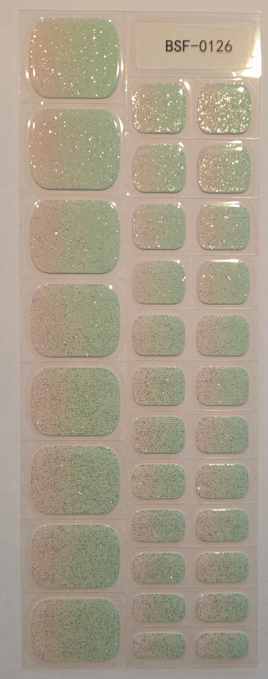 Fußfolien FF126 - Tahiti - UV Free & No Top Coat!