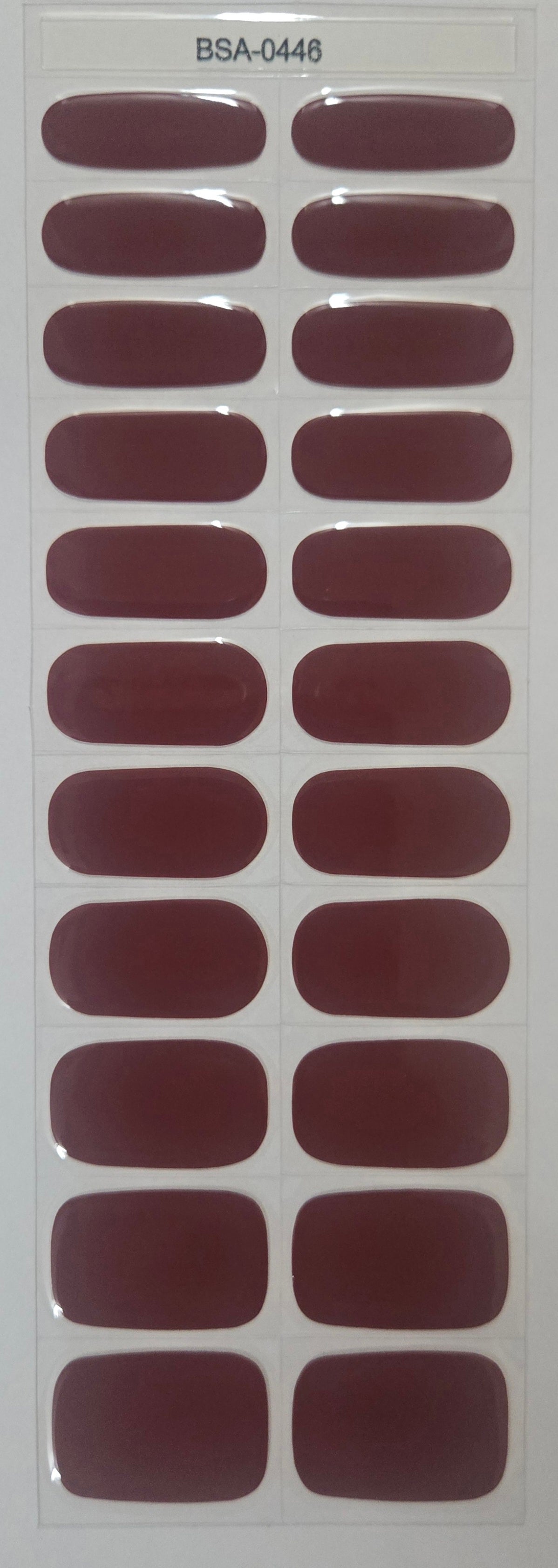 UV Free & No Top Coat - Crimson BSA0446