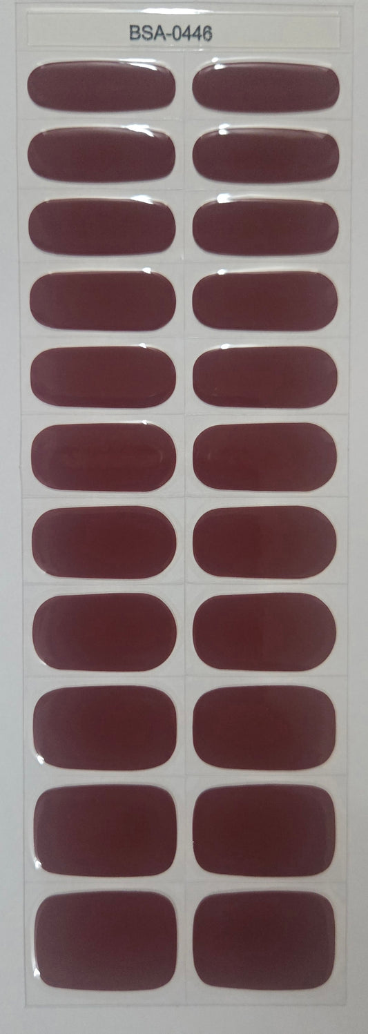 UV Free & No Top Coat - Crimson BSA0446