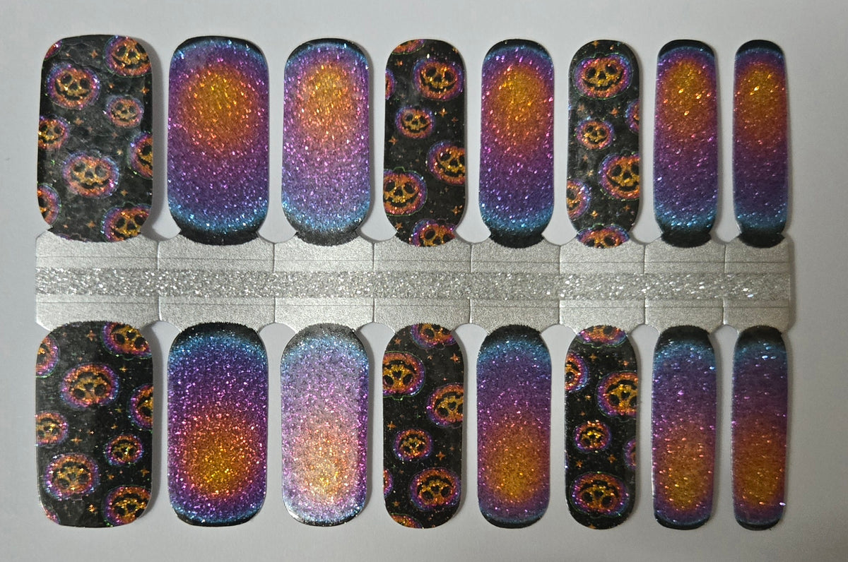 Pumpkin Eve - Halloween Nagelfolie Ha01