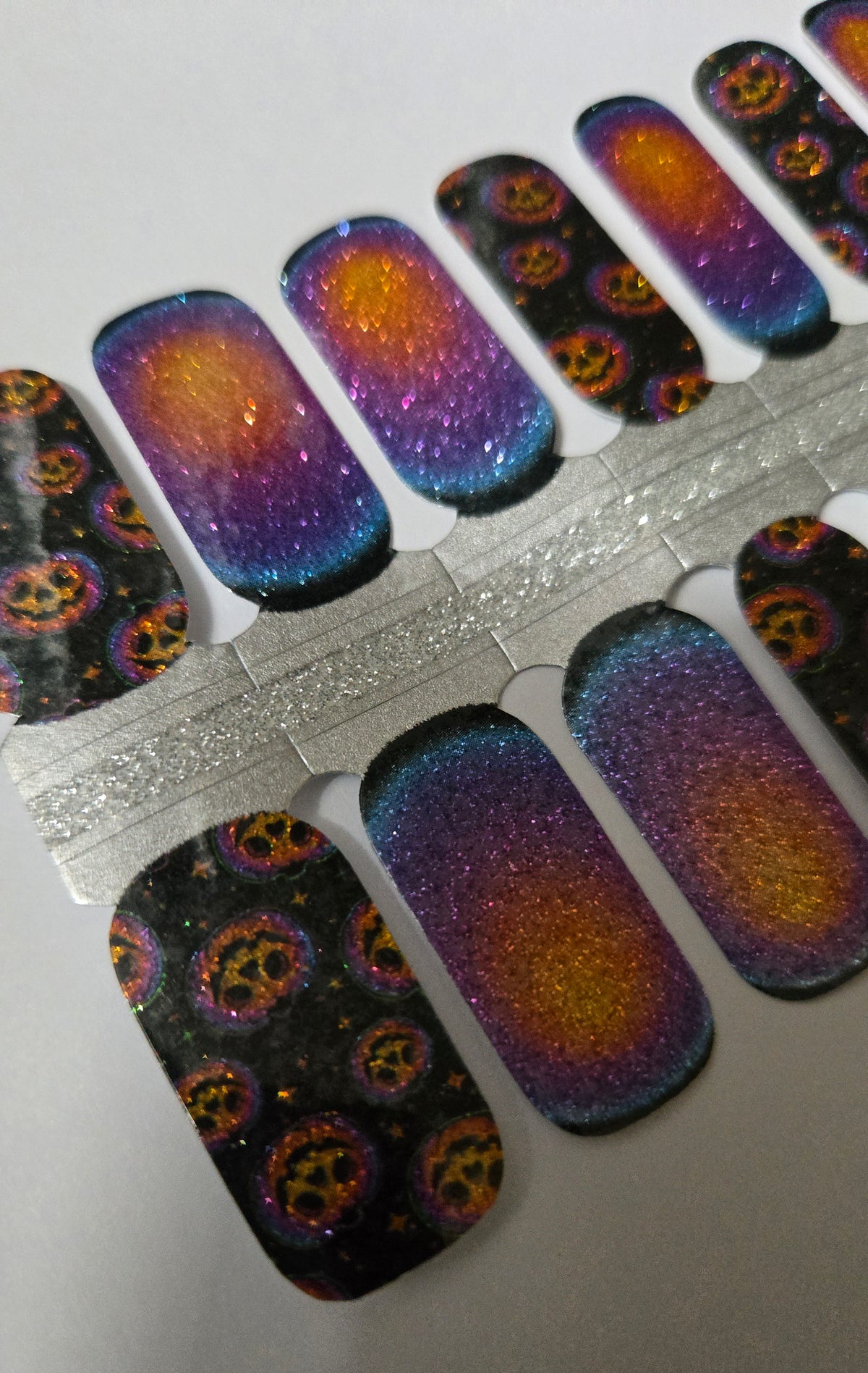 Pumpkin Eve - Halloween Nagelfolie Ha01
