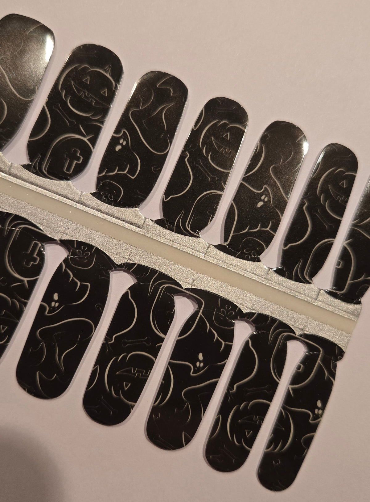 Specials - Glowing Pumpkins Nagelfolien Glow in the Dark SX010- LIMITED!