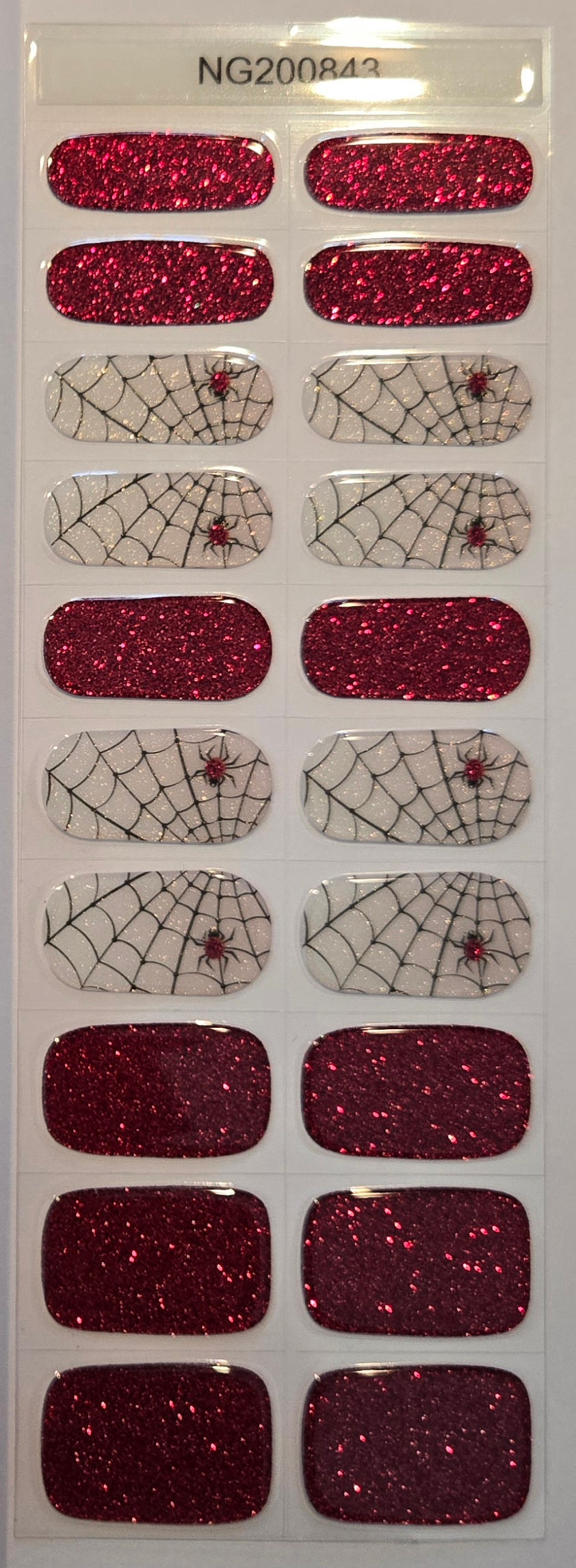 UV Gel Folien NG - Red Spider NG200843