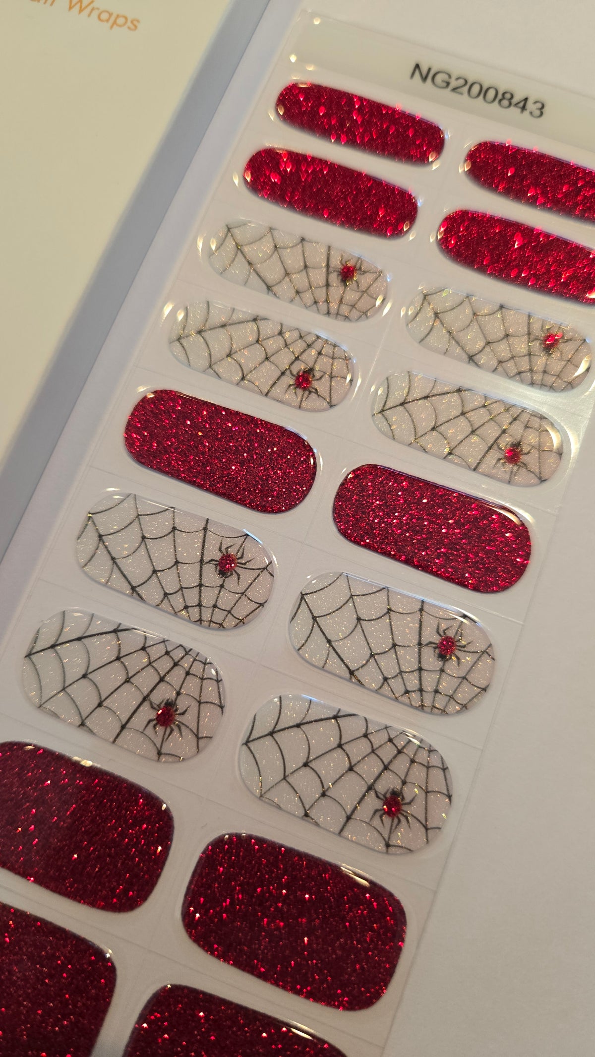 UV Gel Folien NG - Red Spider NG200843