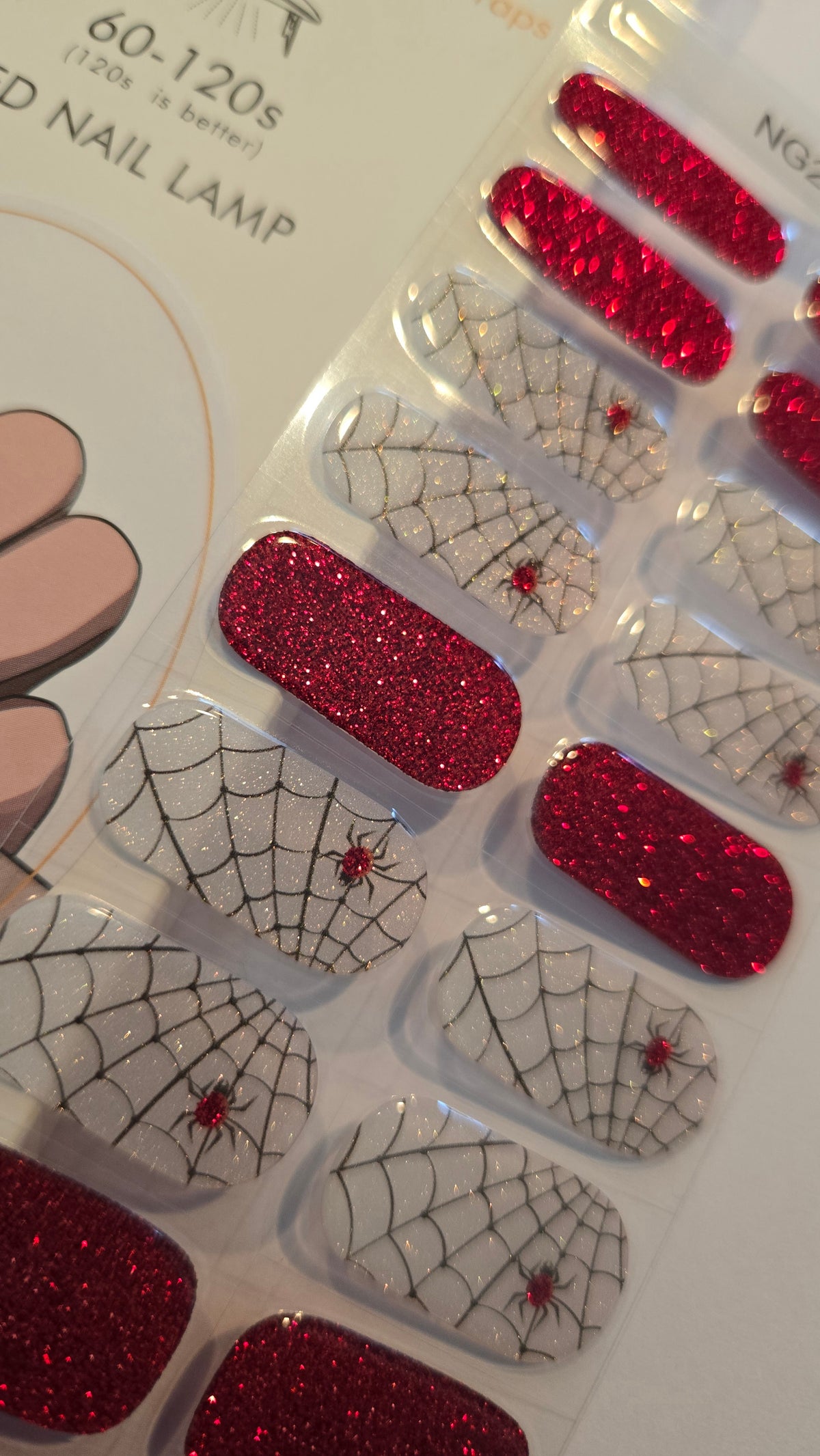 UV Gel Folien NG - Red Spider NG200843