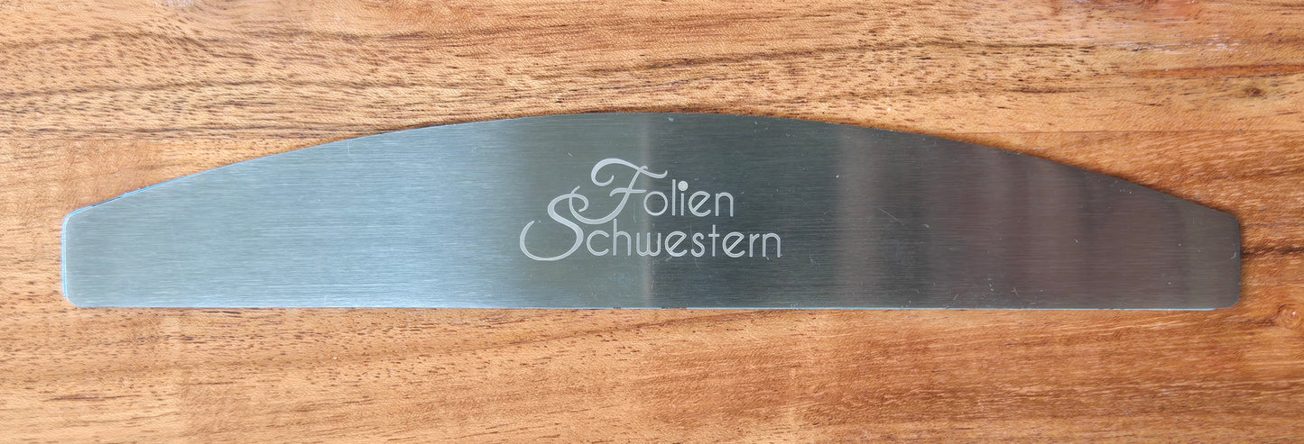 File & Base: Wechselfeile zum Kleben (5 Stk) für Metallbasis