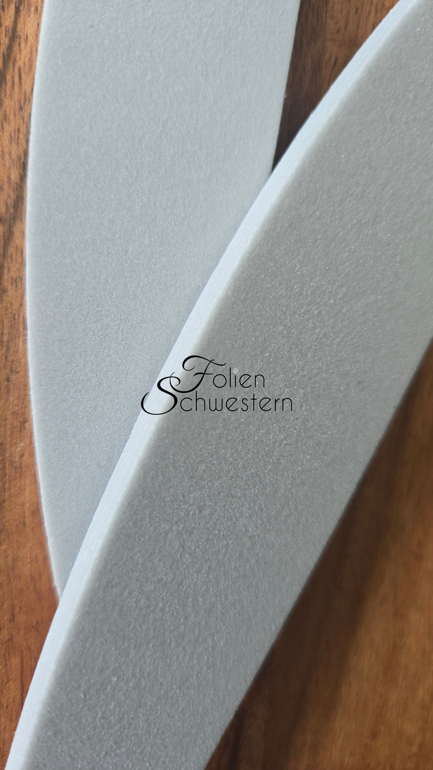 File & Base: Feile / Buffer zum Kleben für Metallbasis