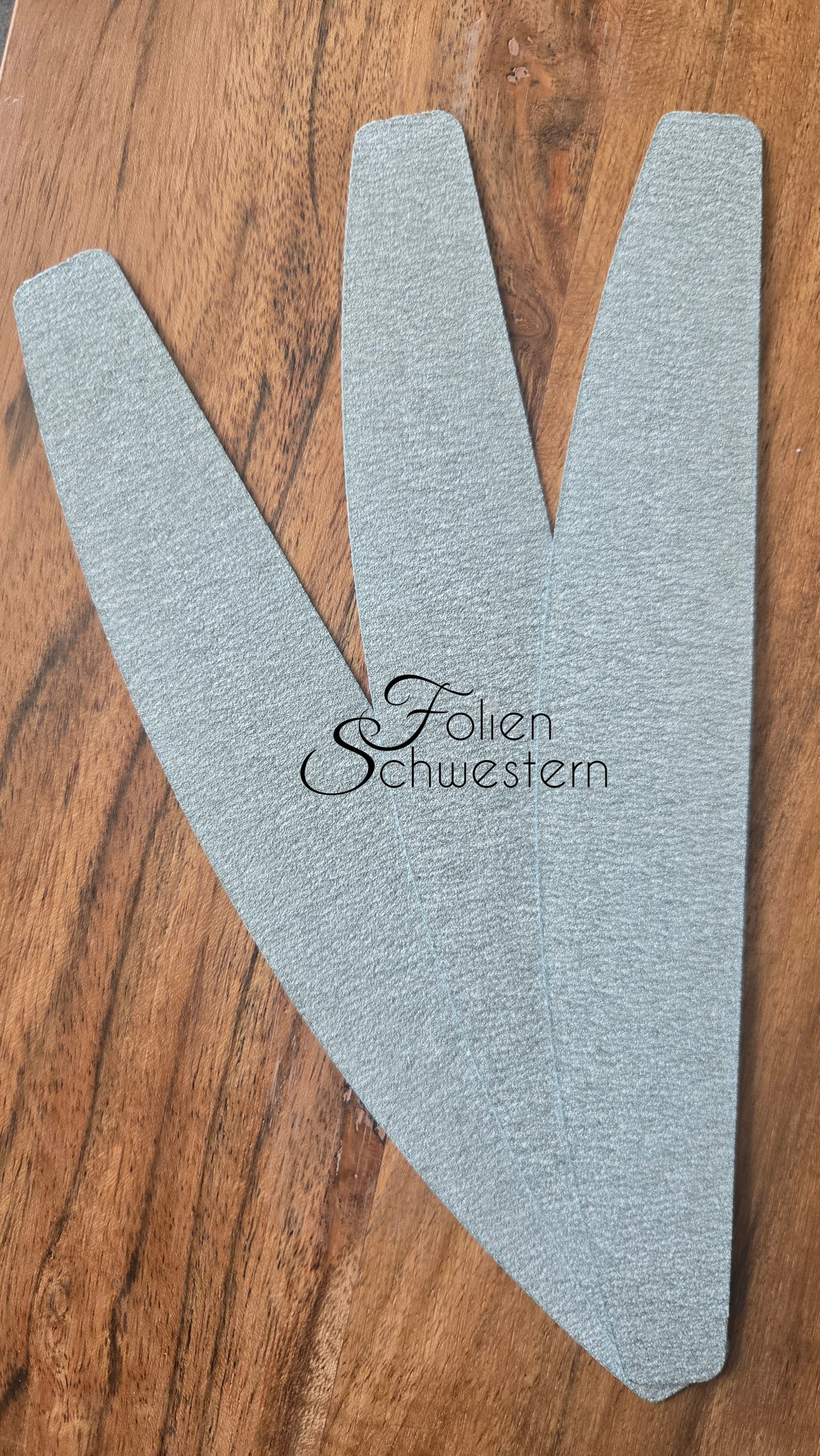 File & Base: Wechselfeile zum Kleben (5 Stk) für Metallbasis