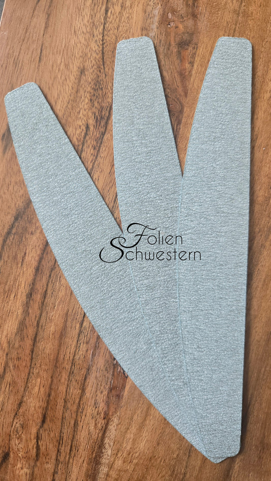 File & Base: Wechselfeile zum Kleben (5 Stk) für Metallbasis