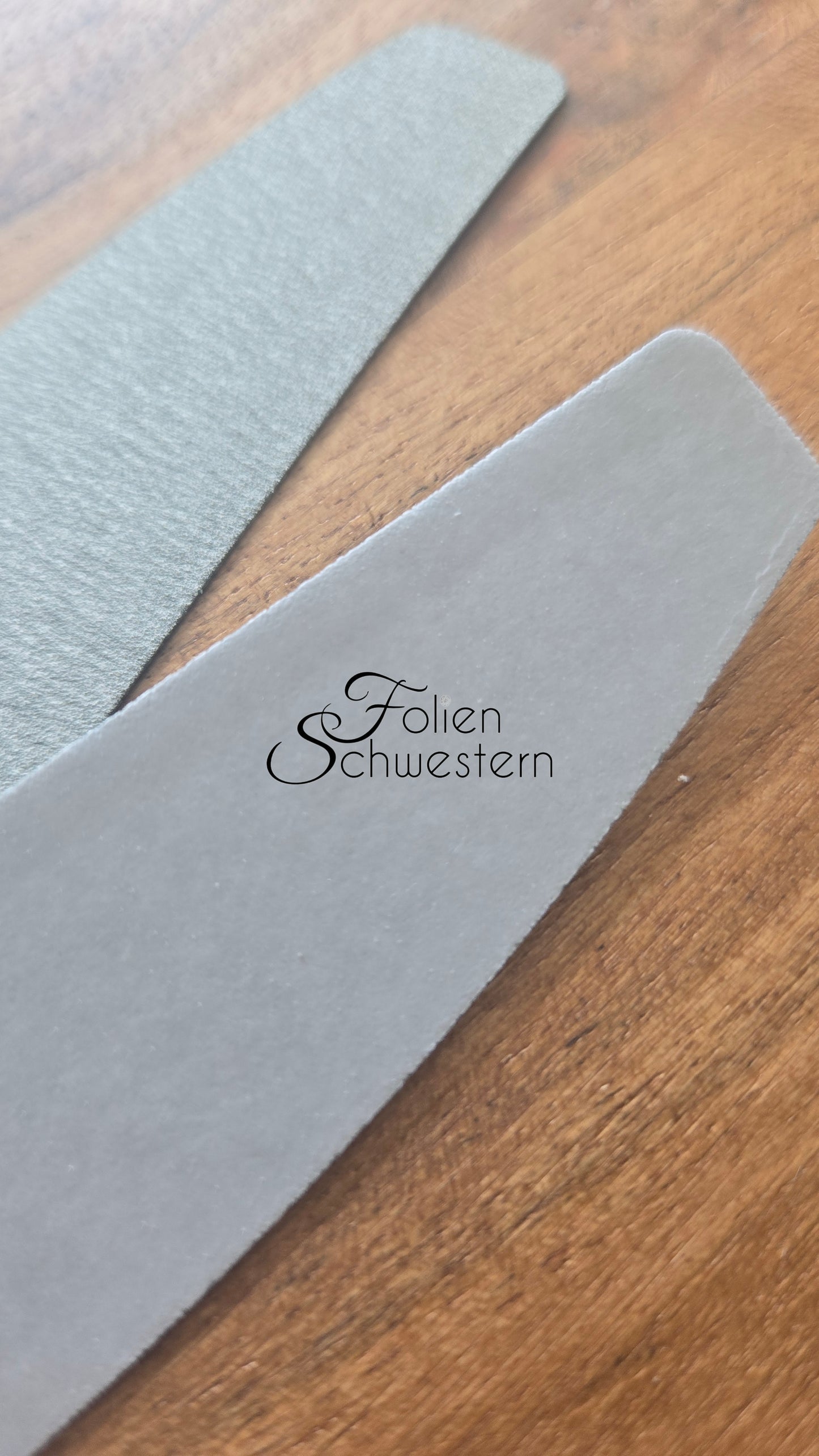 File & Base: Wechselfeile zum Kleben (5 Stk) für Metallbasis