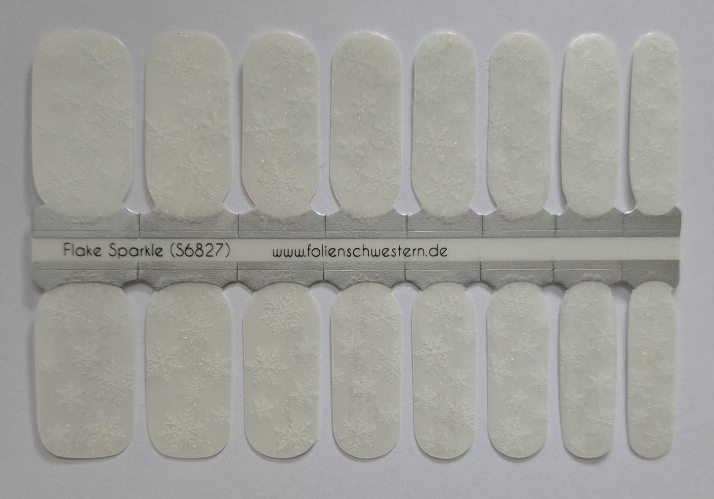 Set Excluisve - Flake Sparkle S6827 (transparent) und Silk - LIMITED!