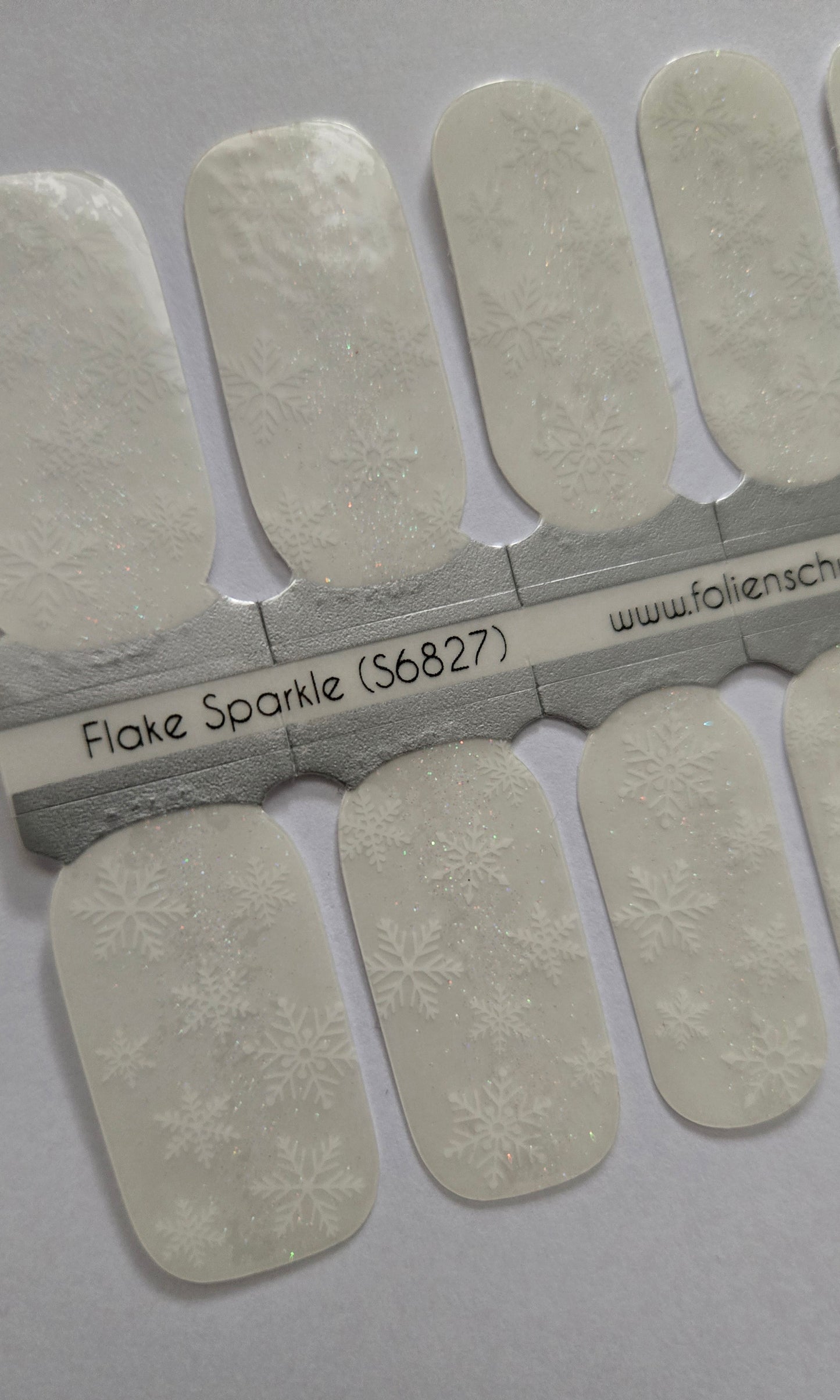 Set Excluisve - Flake Sparkle S6827 (transparent) und Silk - LIMITED!