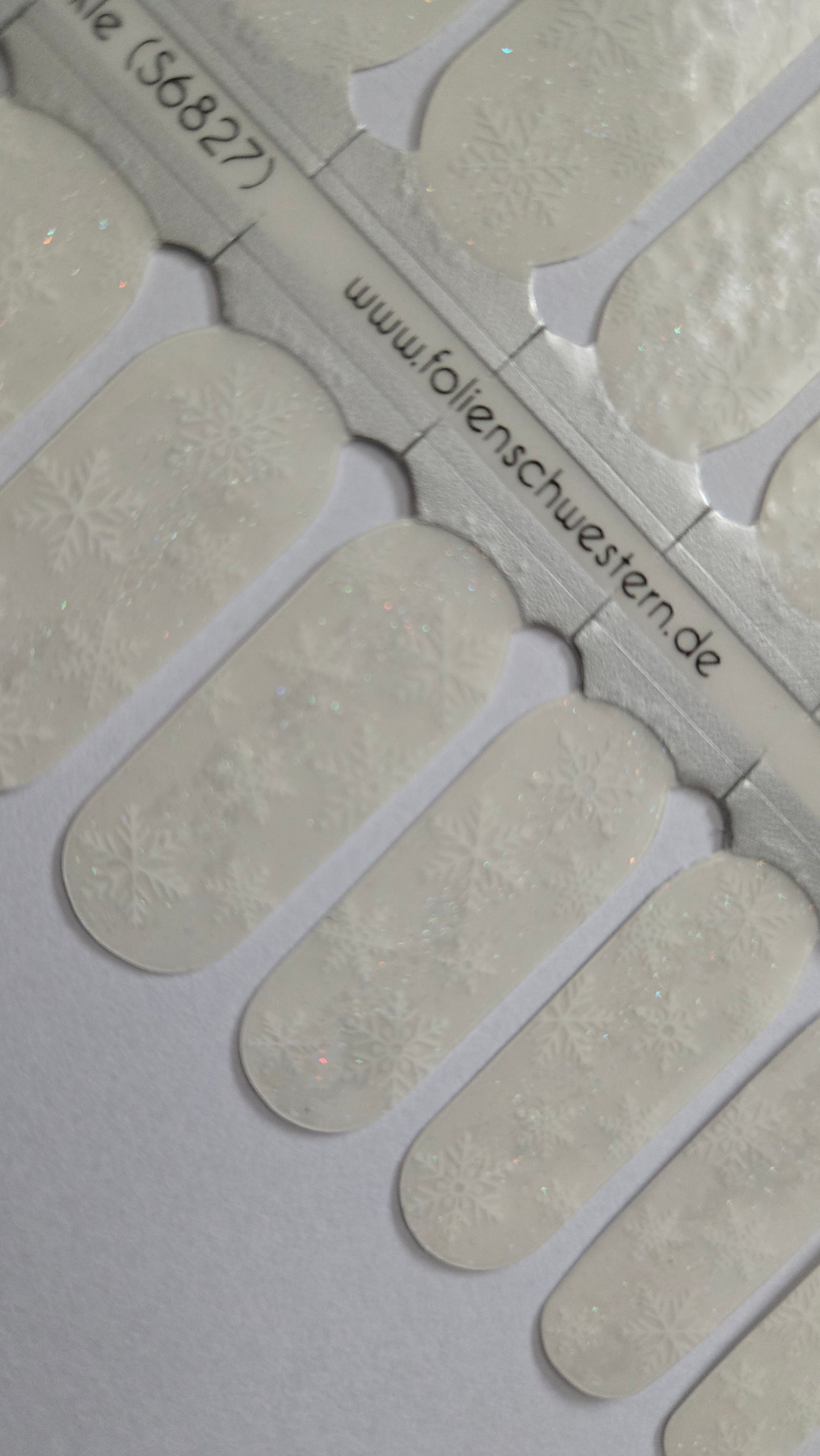 Set Excluisve - Flake Sparkle S6827 (transparent) und Silk - LIMITED!