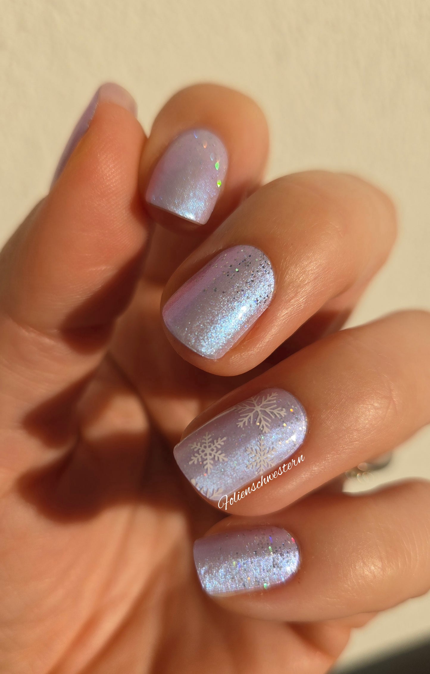 Set Excluisve - Flake Sparkle S6827 (transparent) und Silk - LIMITED!