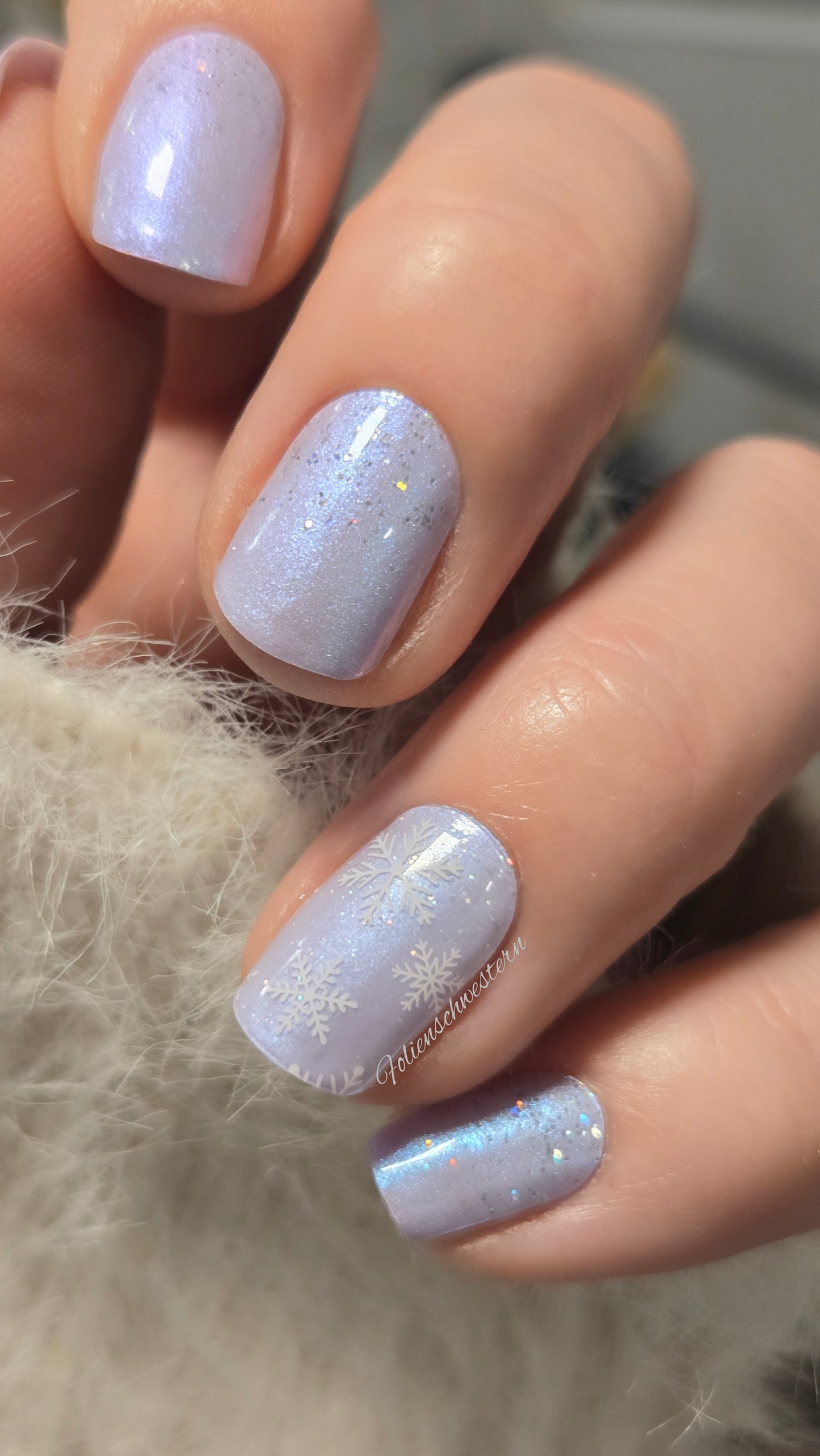 Set Excluisve - Flake Sparkle S6827 (transparent) und Silk - LIMITED!