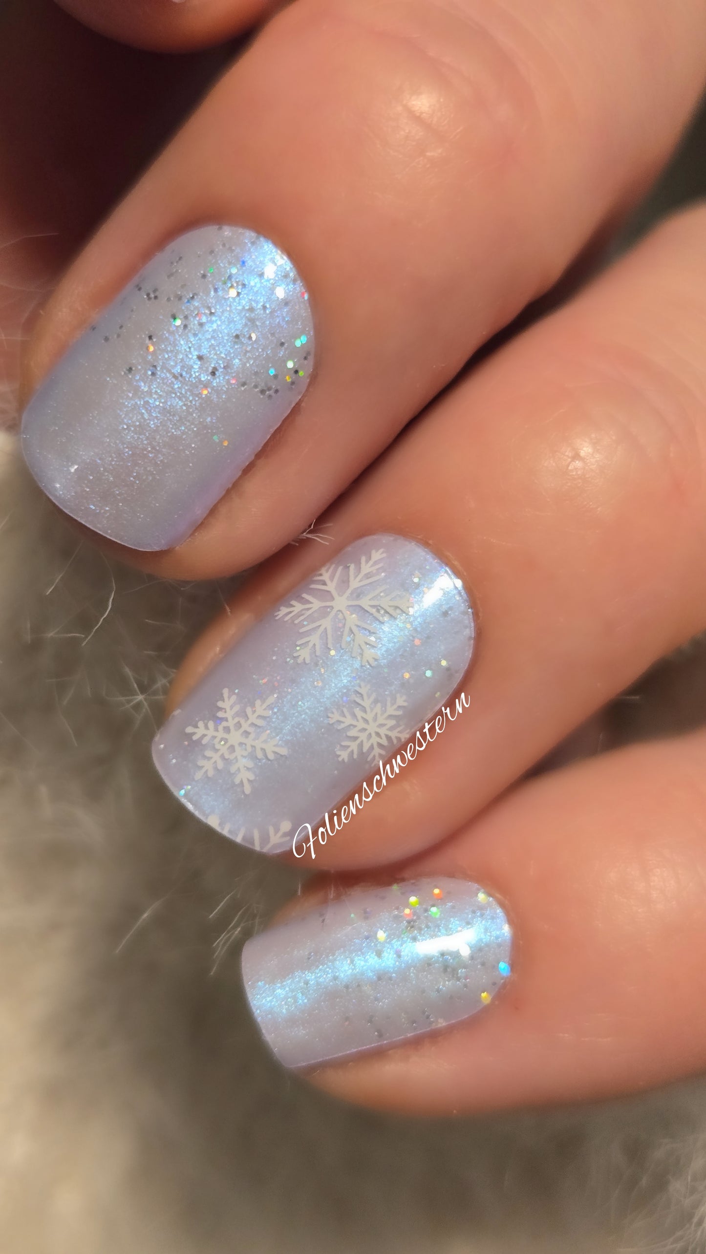 Set Excluisve - Flake Sparkle S6827 (transparent) und Silk - LIMITED!