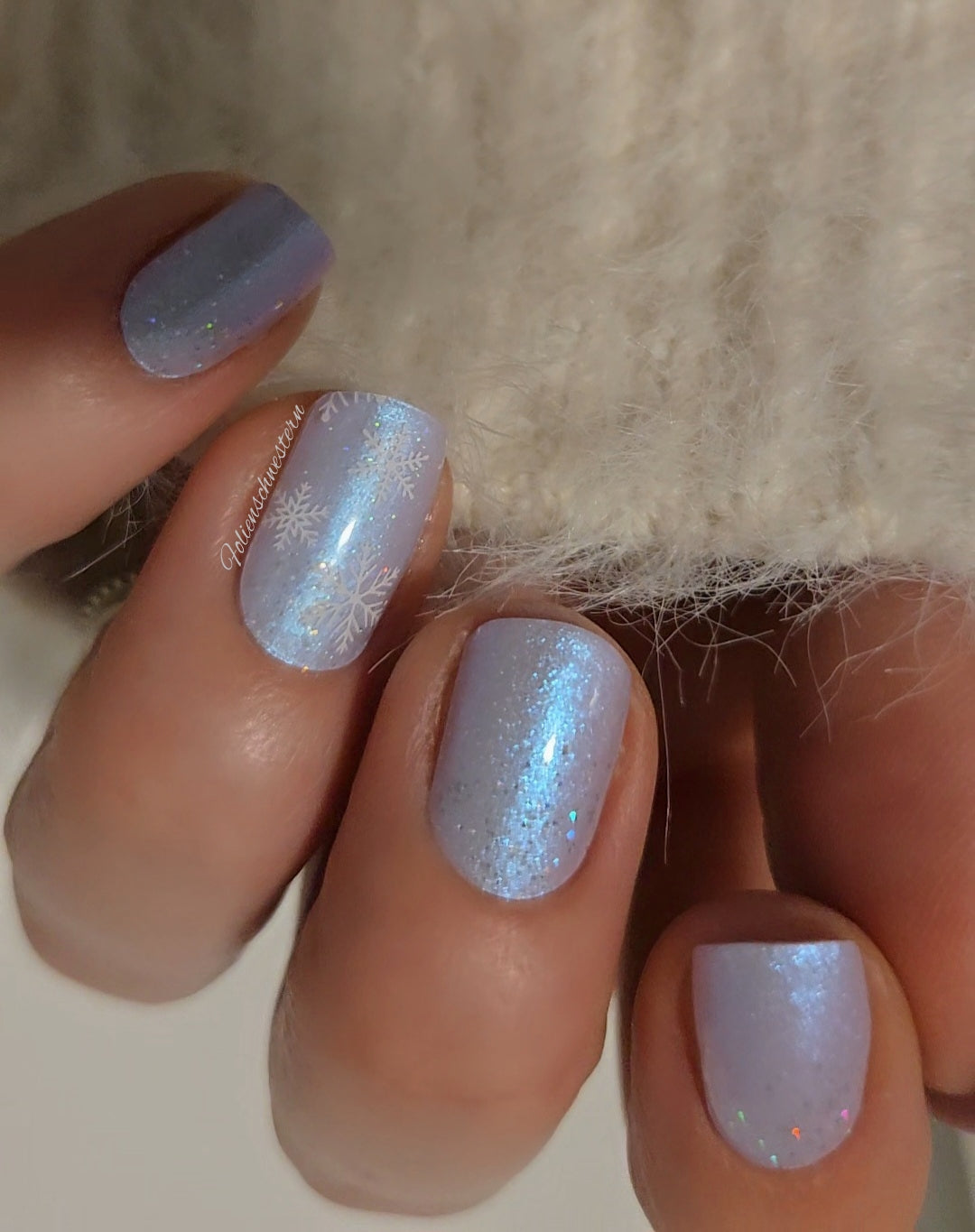 Set Excluisve - Flake Sparkle S6827 (transparent) und Silk - LIMITED!