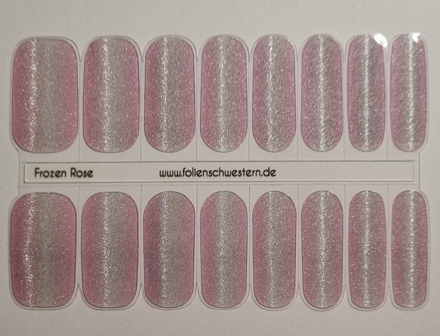 UV Gel Folien - Exclusive UV - Frozen Rose U6608 - LIMITED!