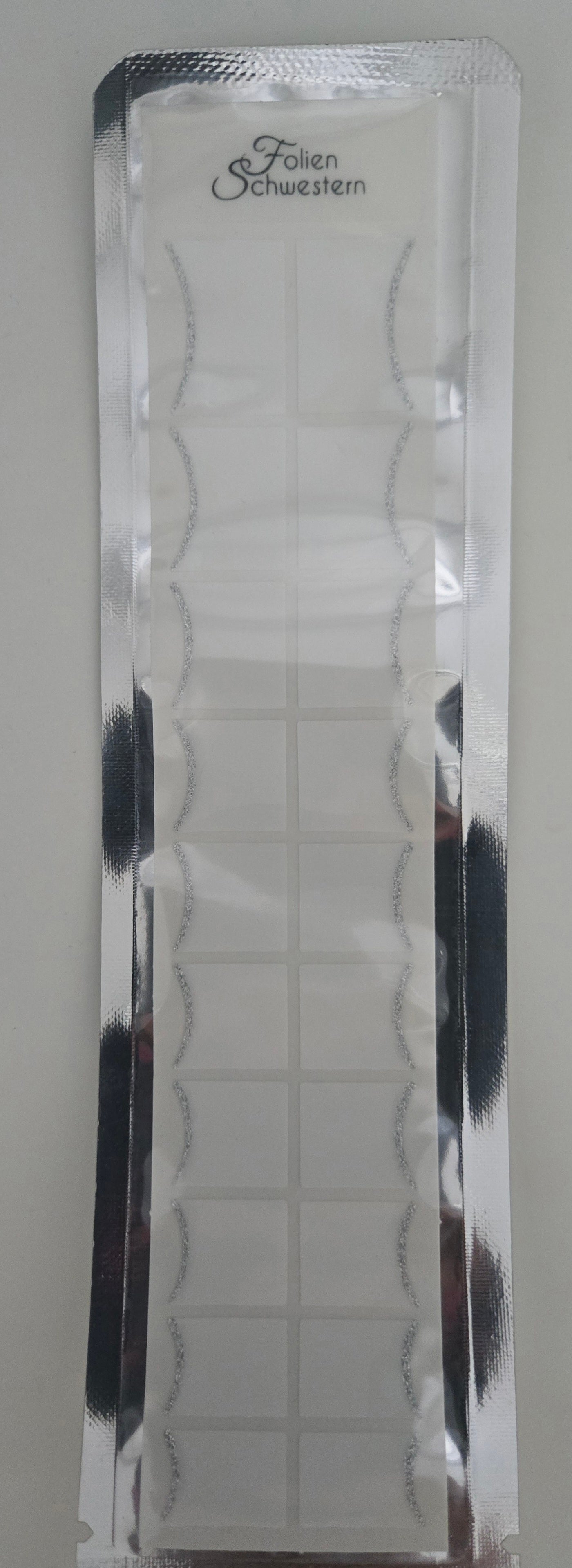 Exclusive - White Glitter French Tips T6816 -  LIMITED!