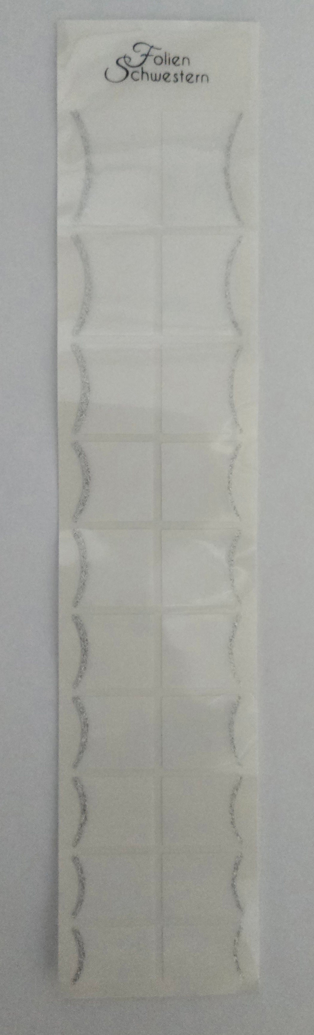 Exclusive - White Glitter French Tips T6816 -  LIMITED!