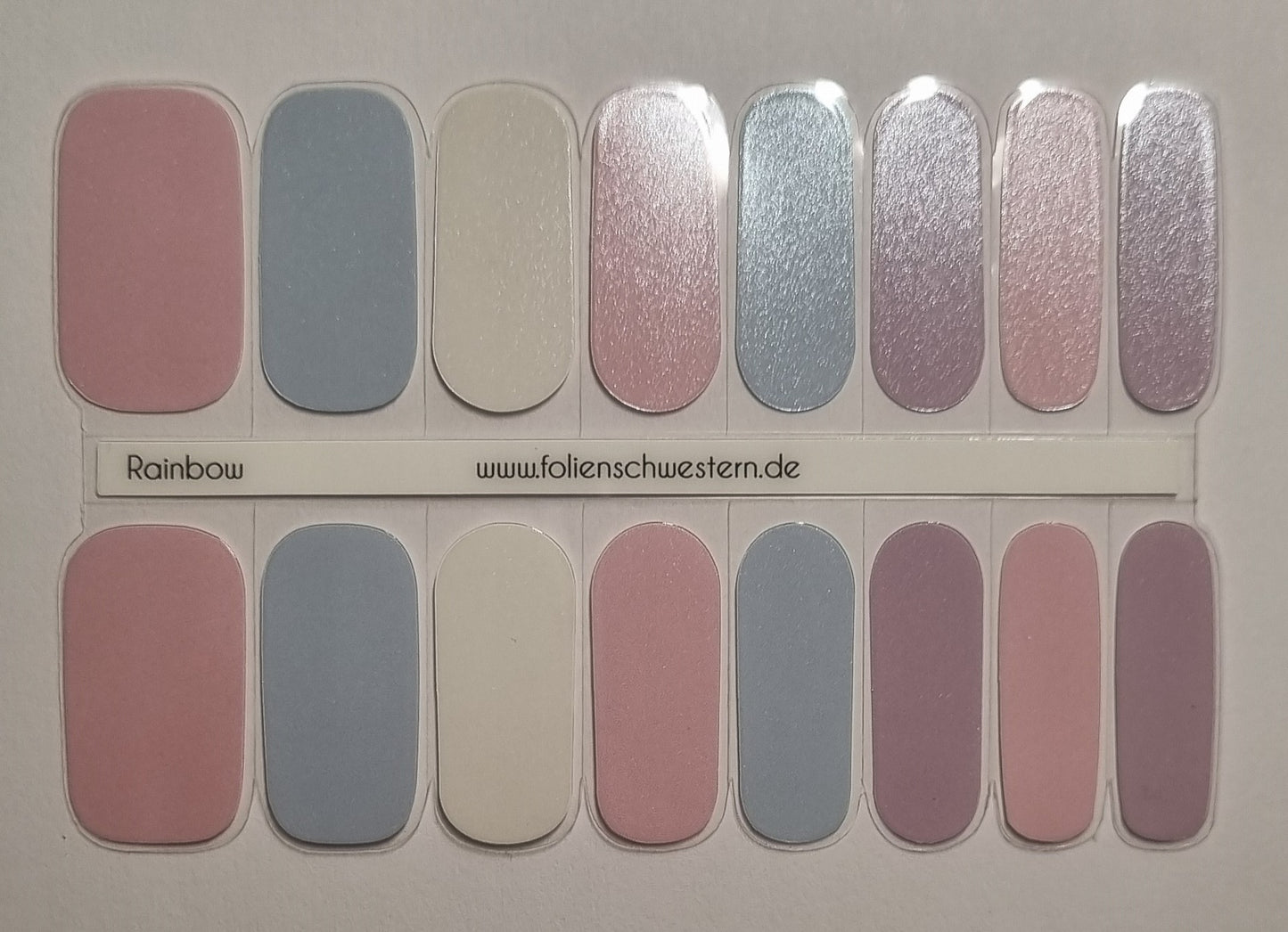 UV Gel Folien SG - Exclusive UV - Rainbow U6579 - LIMITED!
