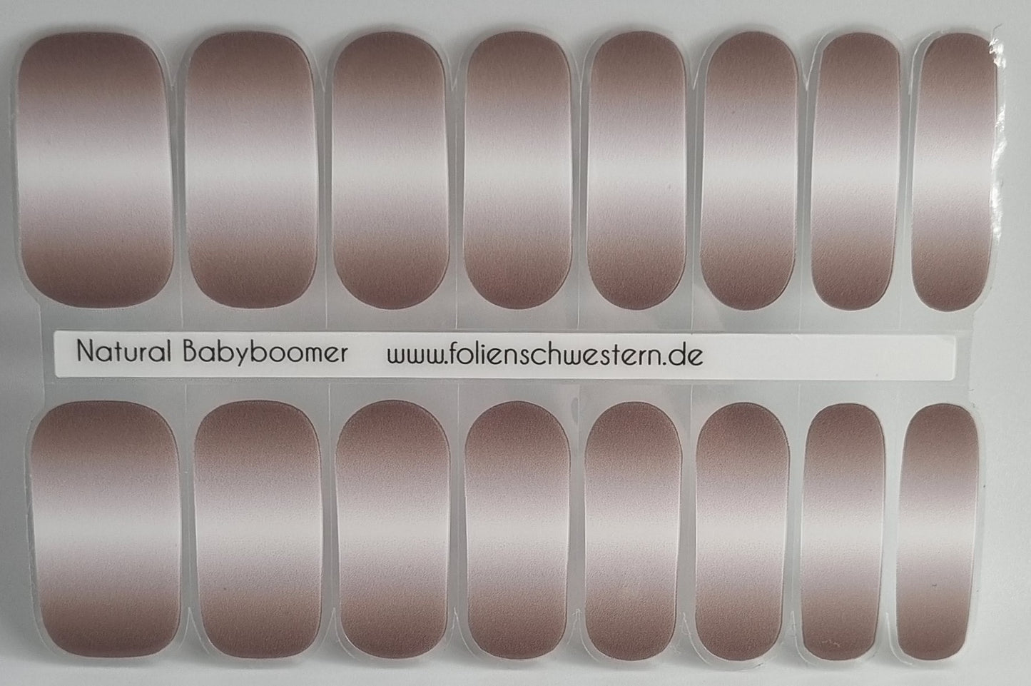 UV Gel Folien SG - Exclusive UV - Natural Babyboomer U6317 - LIMITED