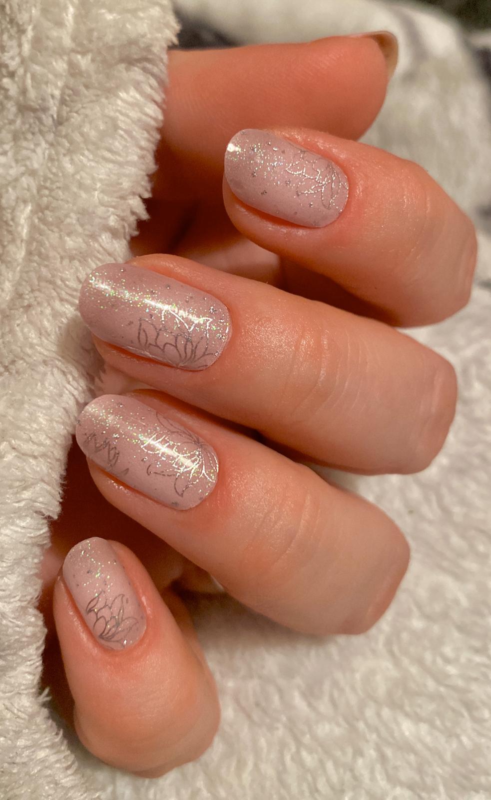 Exclusive - Rose Swirl Glitter S6558 - LIMITED!