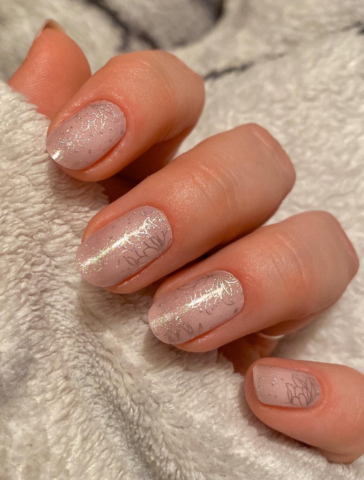 Exclusive - Rose Swirl Glitter S6558 - LIMITED!