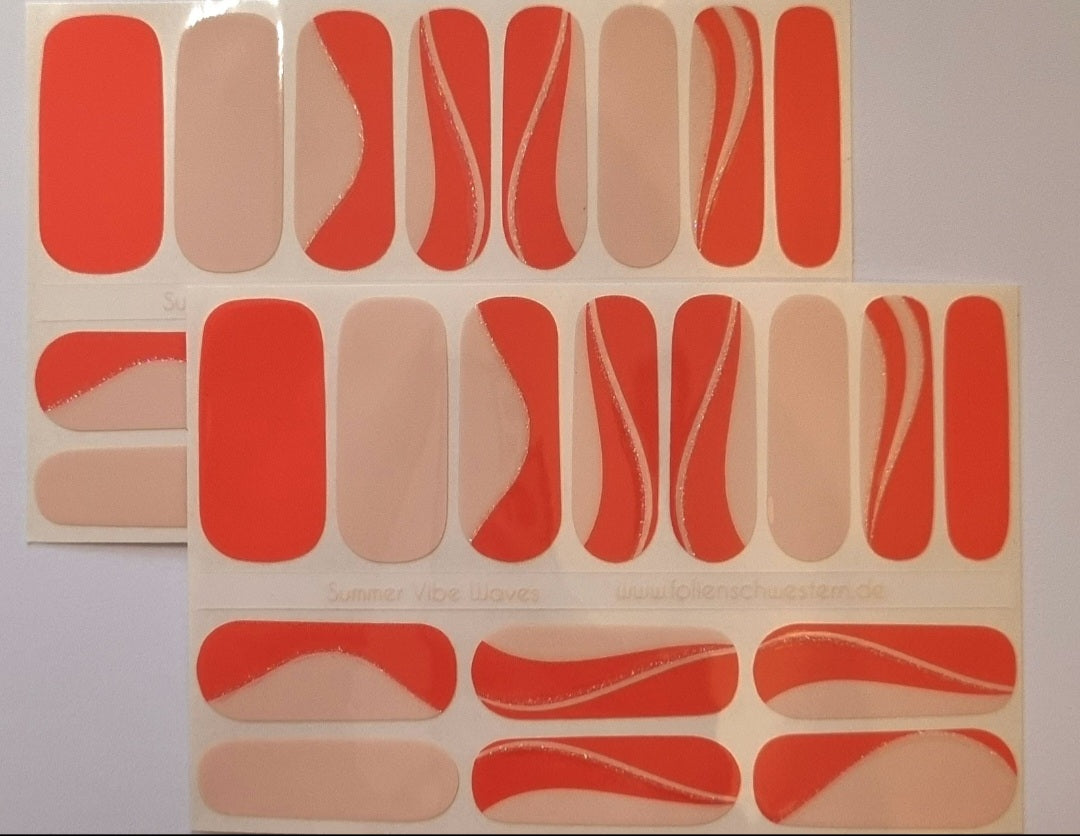 Exclusive - Summer Vibe Waves X6424 - LIMITED - 2x14 Stück