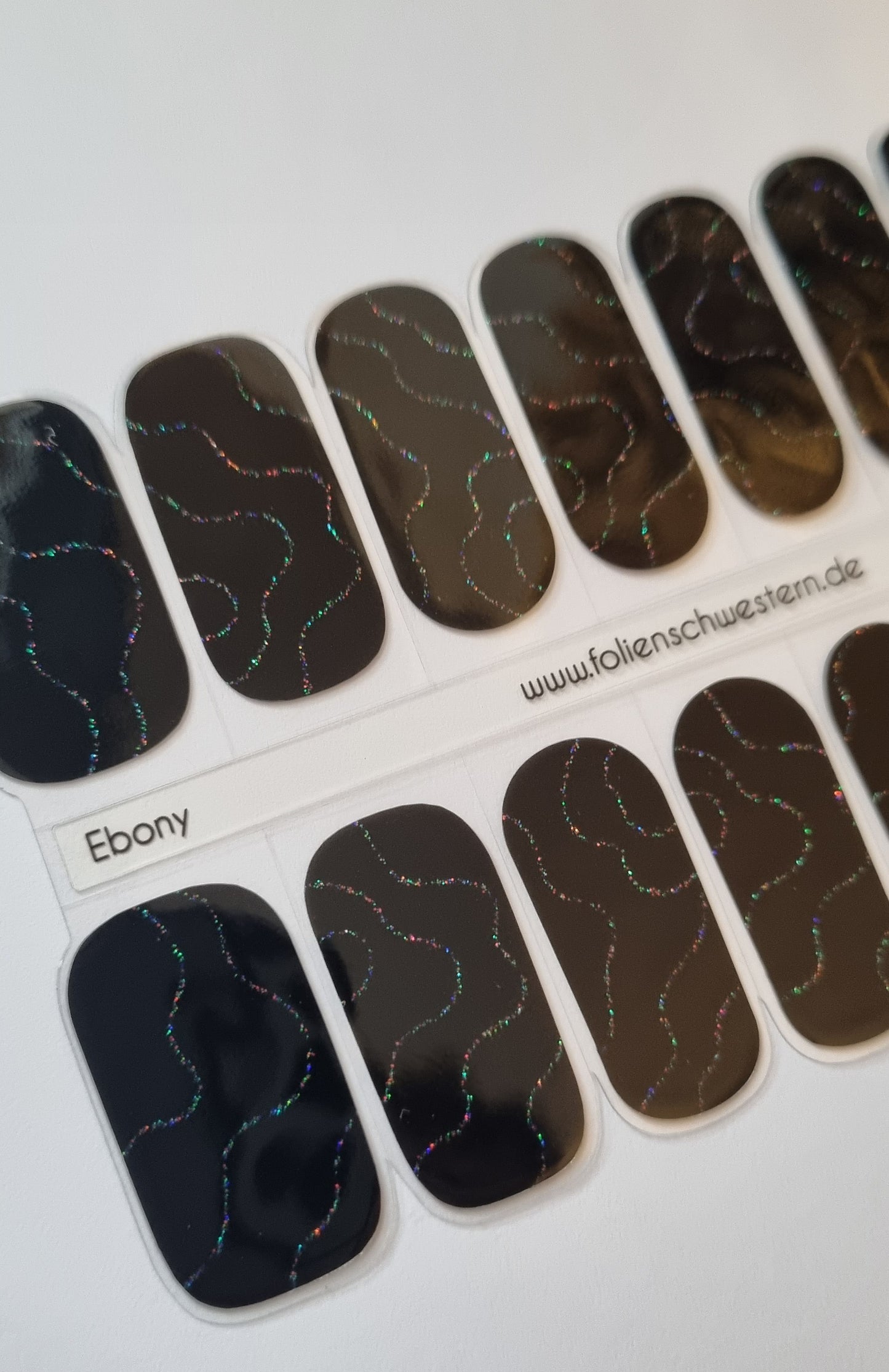 UV Gel Folien SG - Exclusive UV - Ebony U6532 - LIMITED!