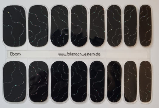 UV Gel Folien SG - Exclusive UV - Ebony U6532 - LIMITED!