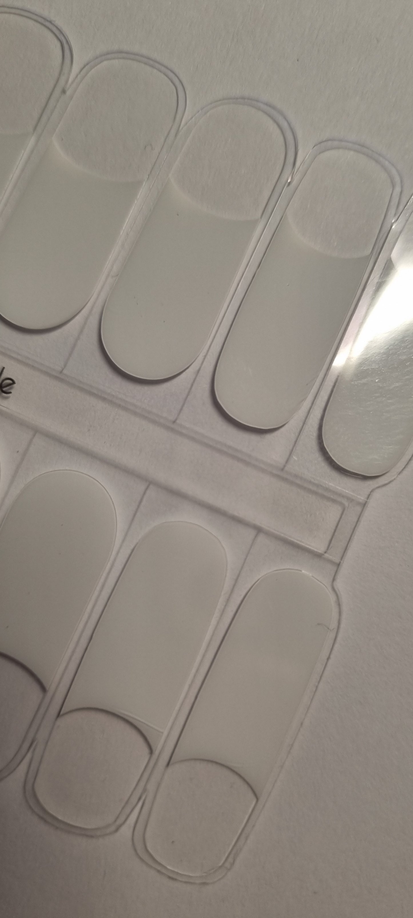 UV Gel Folien SG - Exclusive UV - French Manicure (für lange Nagelbetten) U6539 - LIMITED!