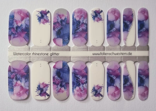 Exclusive - Watercolor Rhinestone Glitter S6438 - LIMITED!