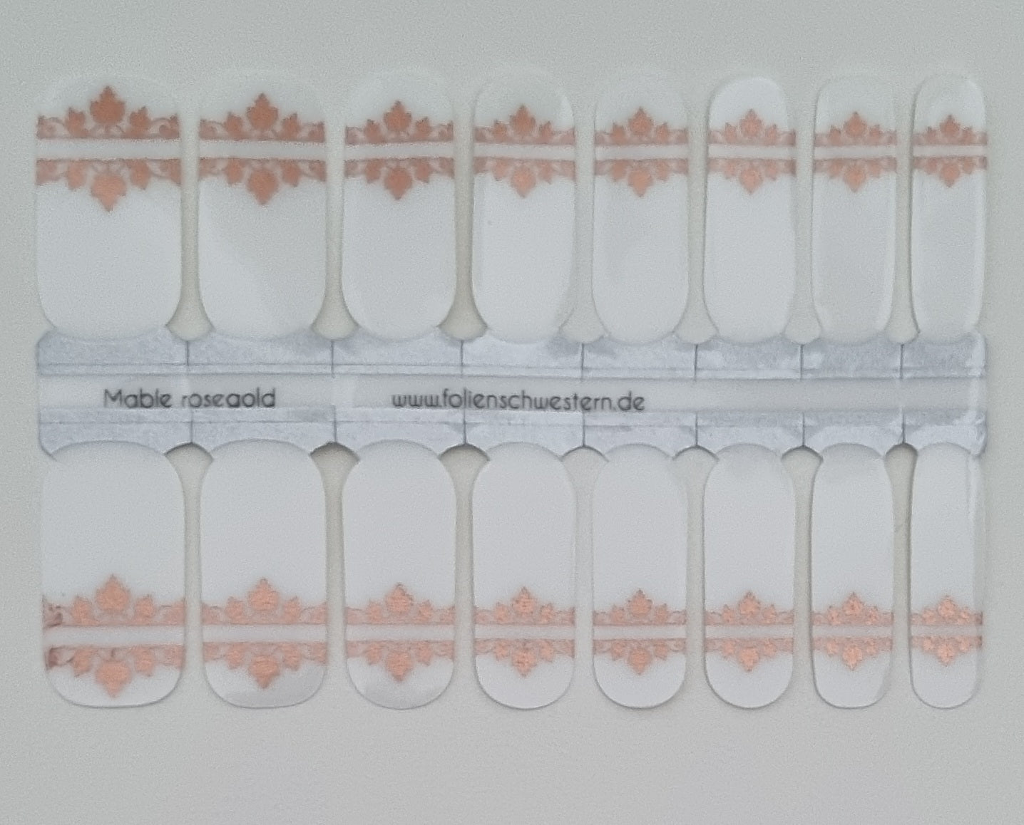 Exclusive - Mable Rosegold TRANSPARENT S6169- LIMITED!