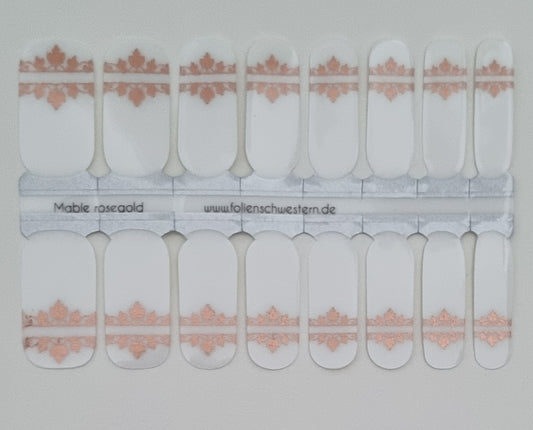 Exclusive - Mable Rosegold TRANSPARENT S6169- LIMITED!