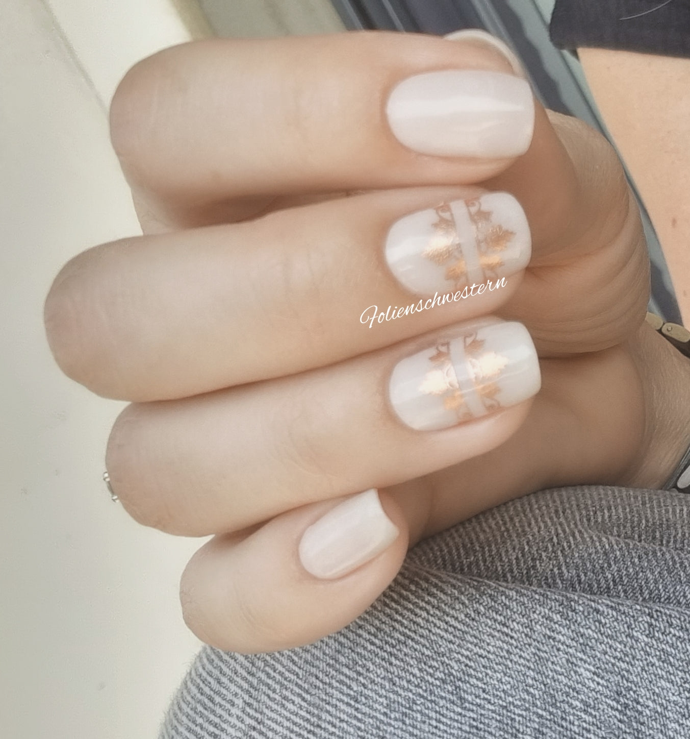 Exclusive - Mable Rosegold TRANSPARENT S6169- LIMITED!