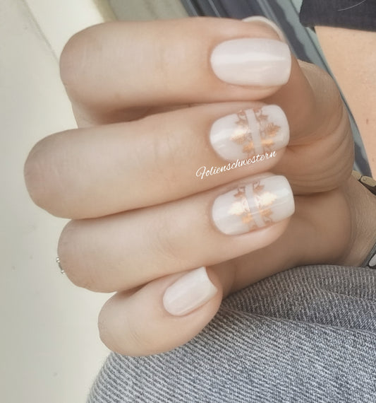 Exclusive - Mable Rosegold TRANSPARENT S6169- LIMITED!