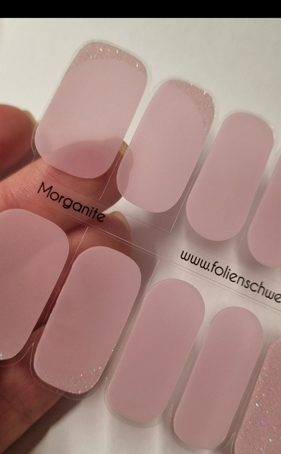 UV Gel Folien SG - Exclusive UV - Morganite (semi/transparent/sheer) U6353 - LIMITED!