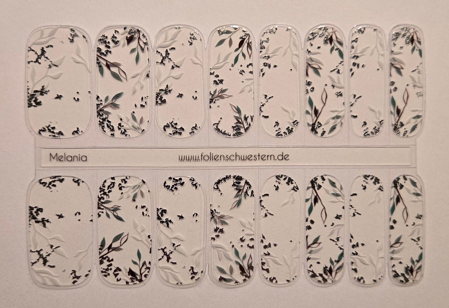 UV Gel Folien SG - Exclusive UV - Melania U6874 (transparent) - LIMITED!