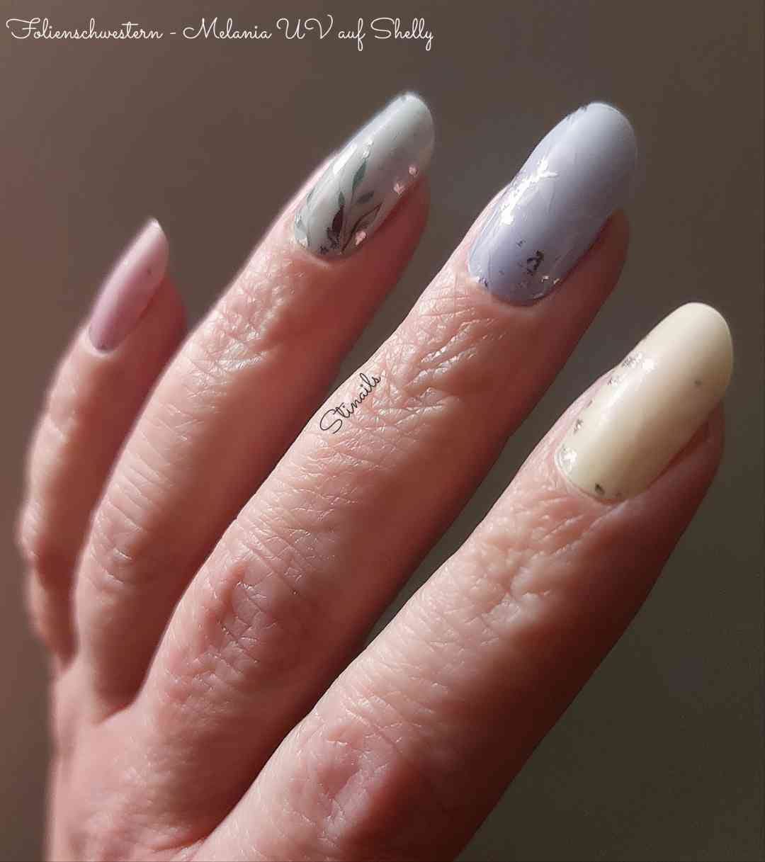 UV Gel Folien SG - Exclusive UV - Melania U6874 (transparent) - LIMITED!