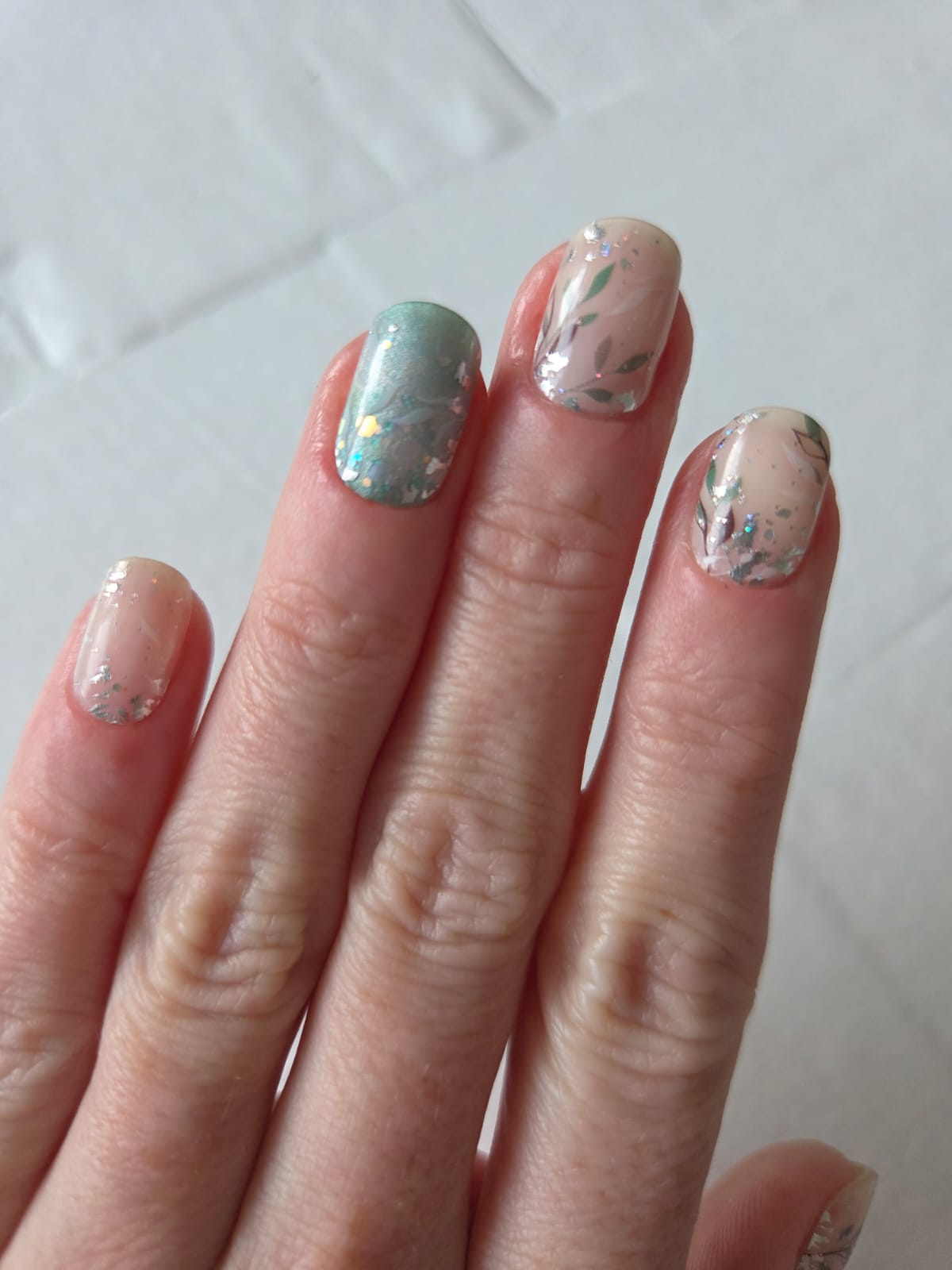 UV Gel Folien SG - Exclusive UV - Melania U6874 (transparent) - LIMITED!