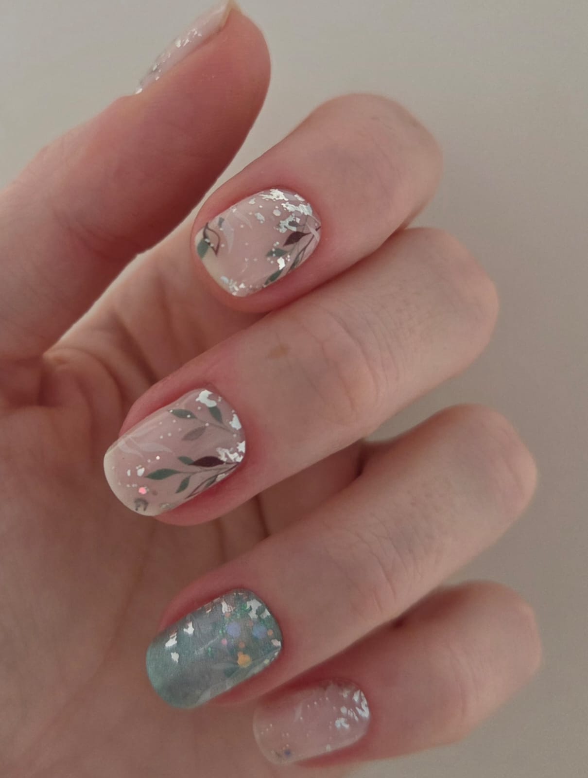 UV Gel Folien SG - Exclusive UV - Melania U6874 (transparent) - LIMITED!