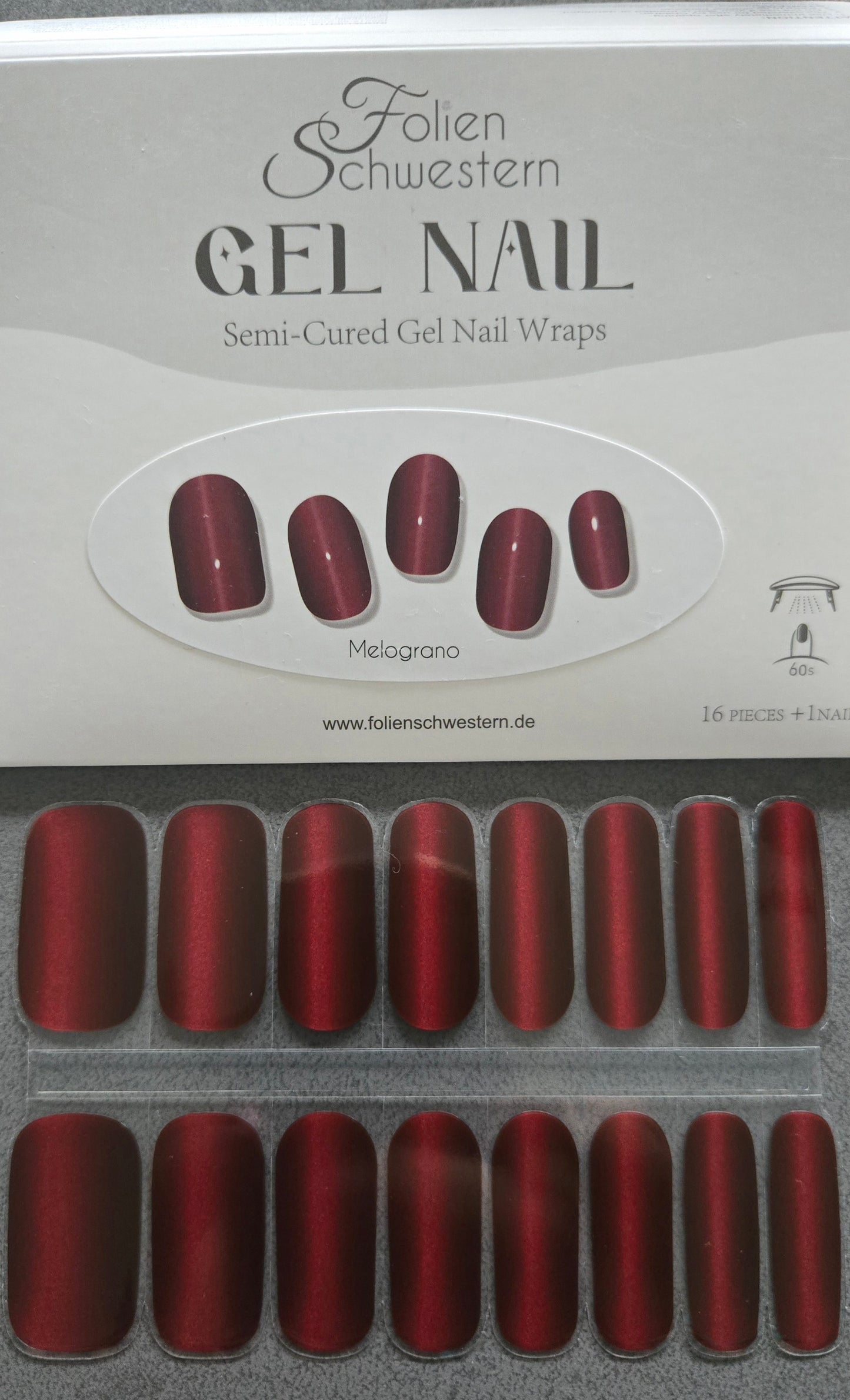 UV Gel Folien SG - Exclusive UV - Melograno U4803 - LIMITED!